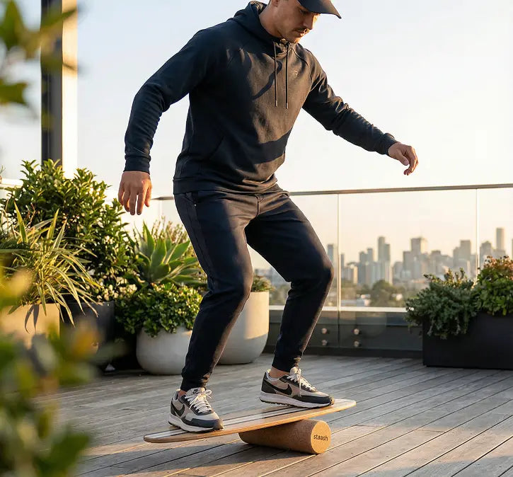 5 Balance Board Exercises You Can Do at Your Desk