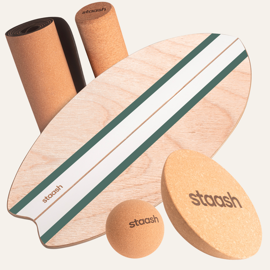 STAASH PRO Balance Board im Einsatz