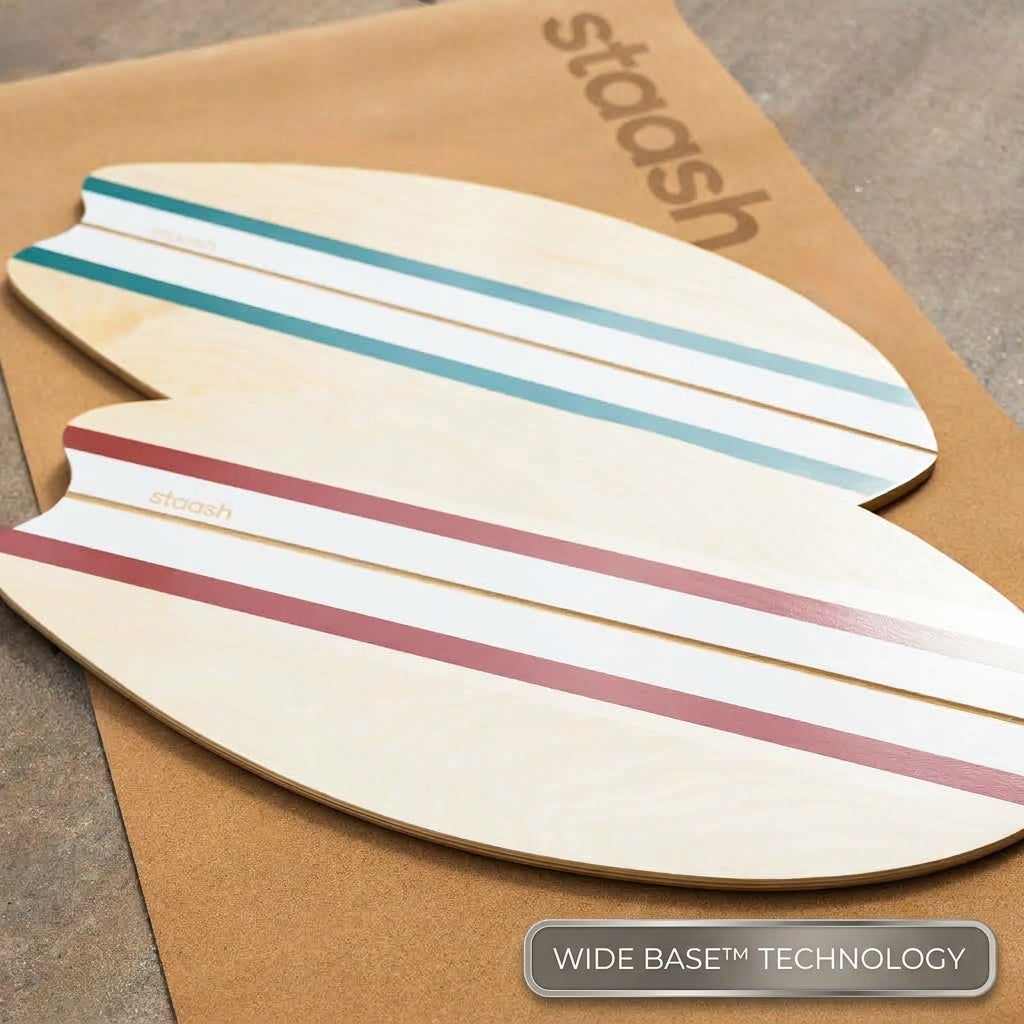 WideBase™: why every STAASH balance board is 39 cm wide