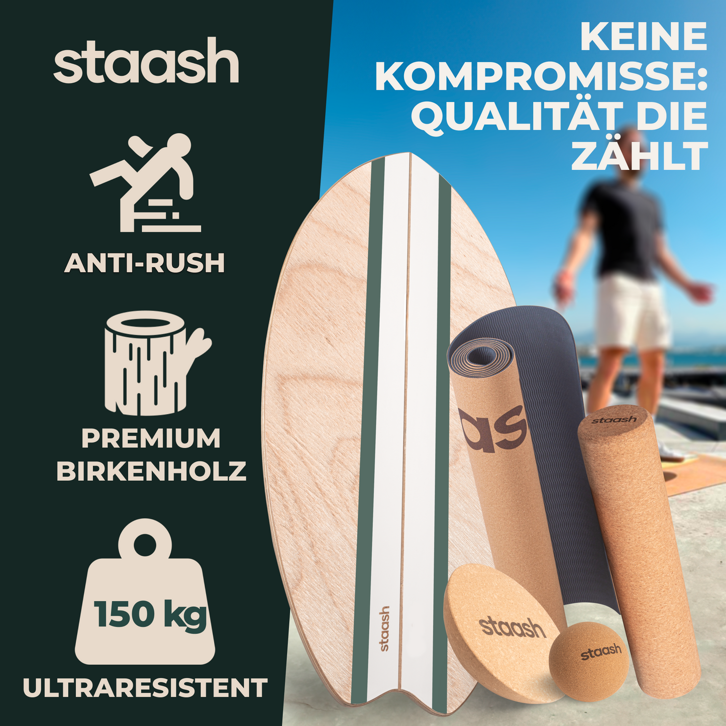 Balance Board Kit Green