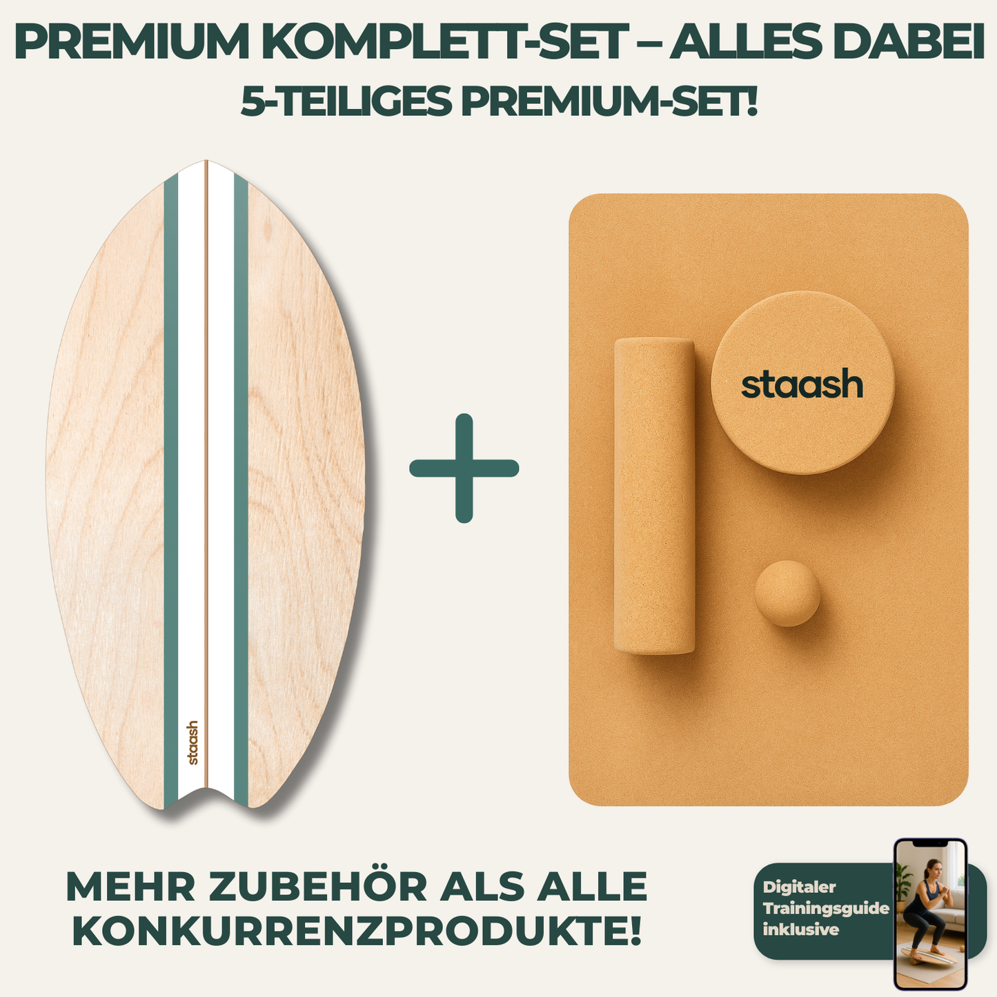 Balance Board Kit Green