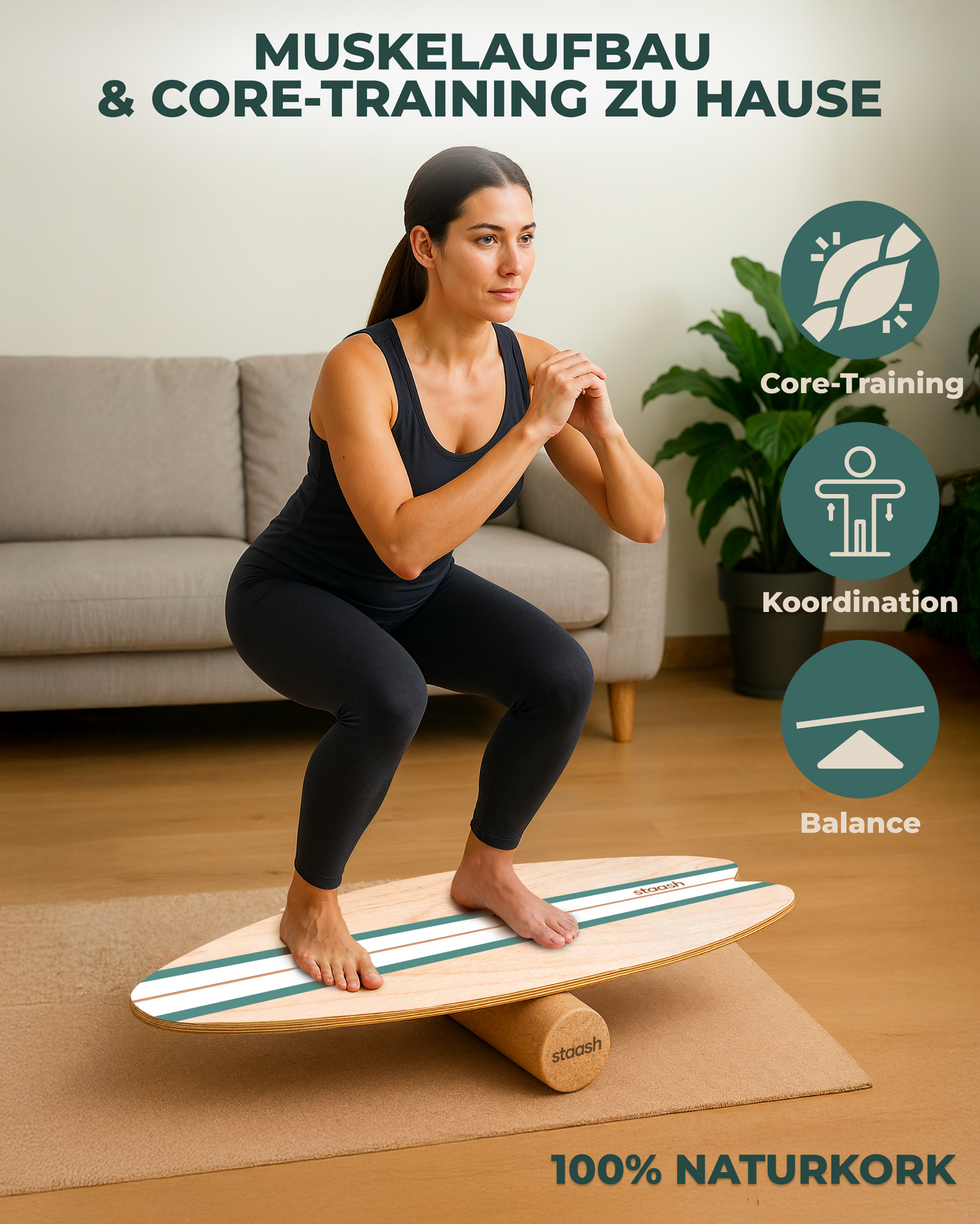 Balance Board Kit Green