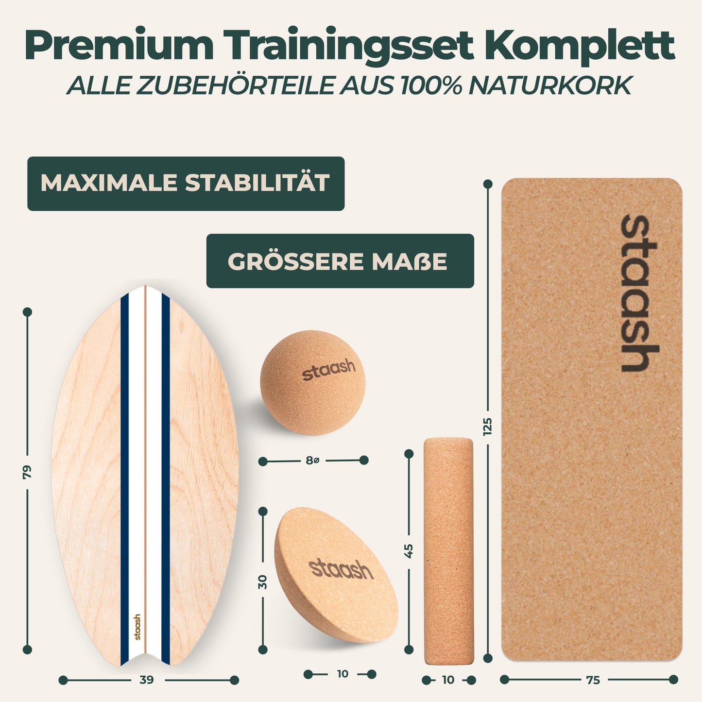 Balance Board Kit Blue