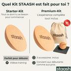 Quel kit STAASH est fait pour toi - comparatif Starter Kit et Premium Kit en liege #locale-fr