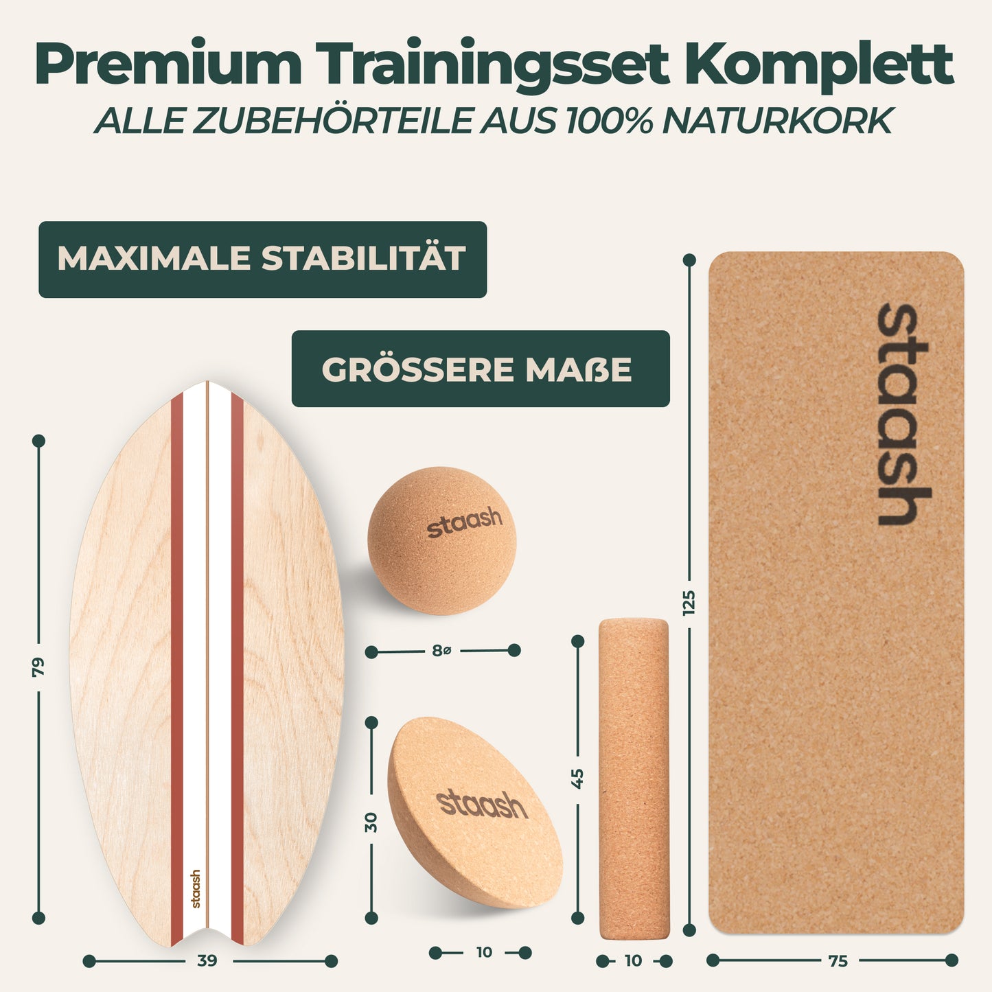 Balance Board Kit Orange
