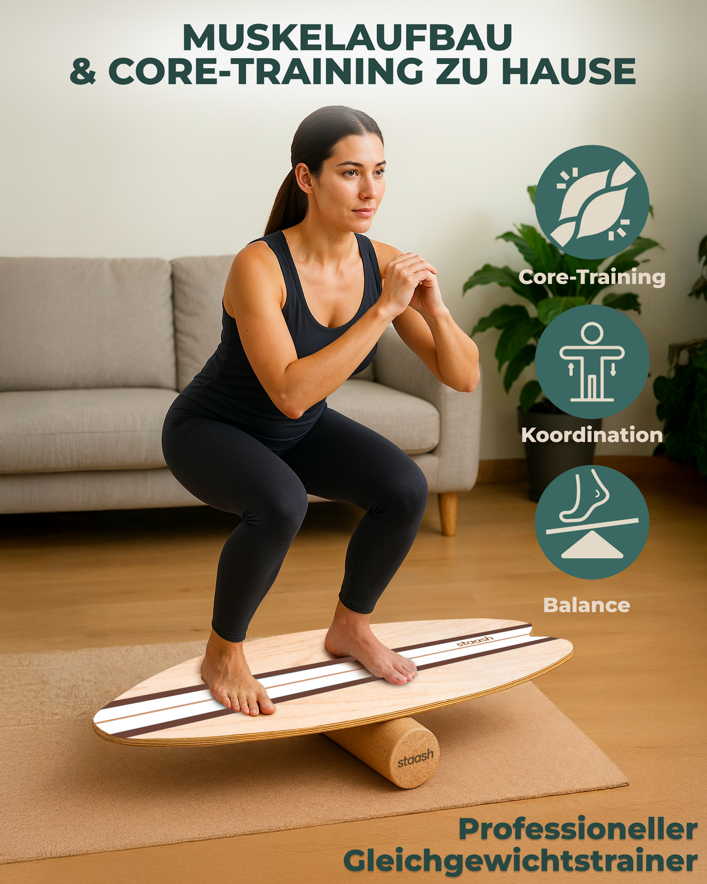 Balance Board Kit Cacao