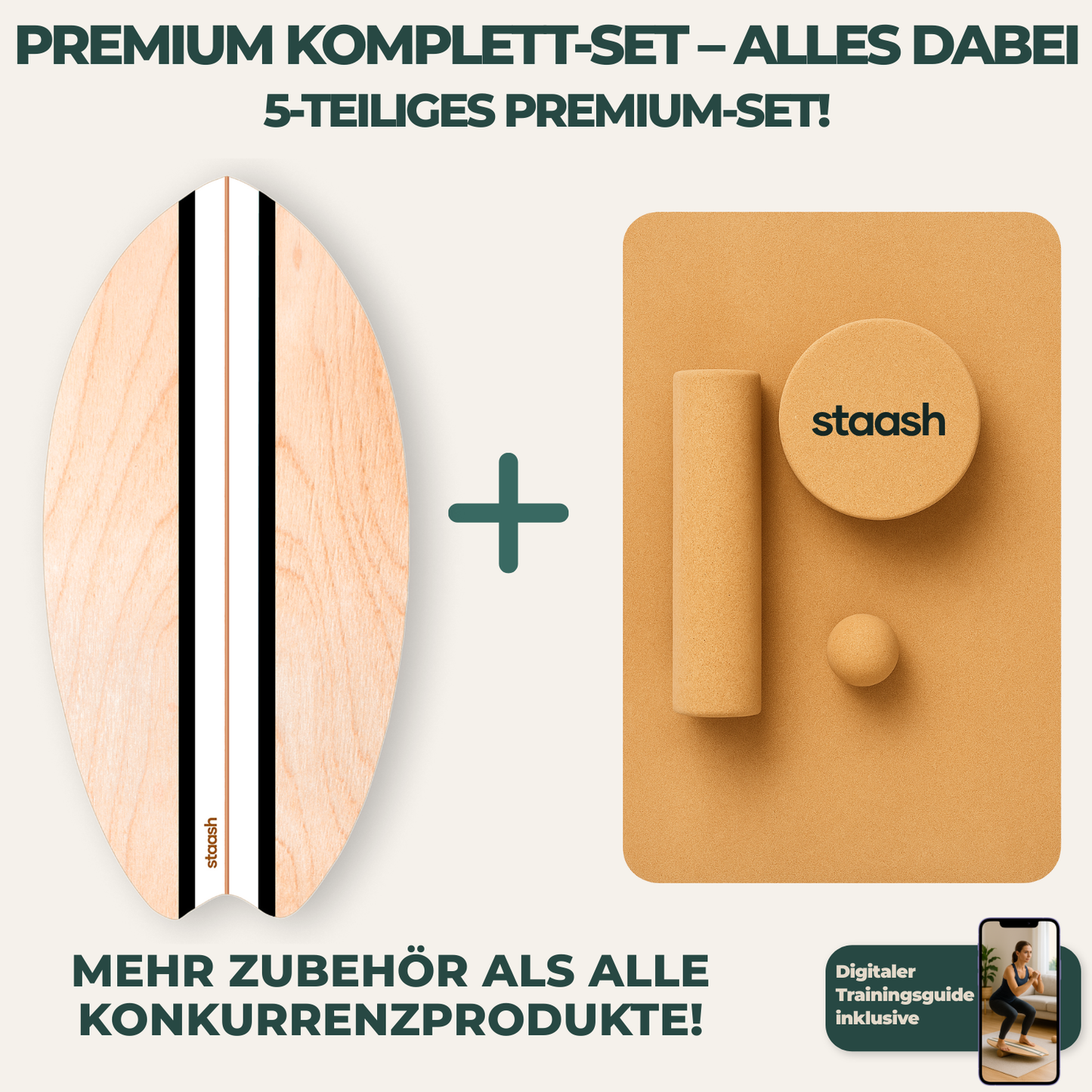 Balance Board Kit Black