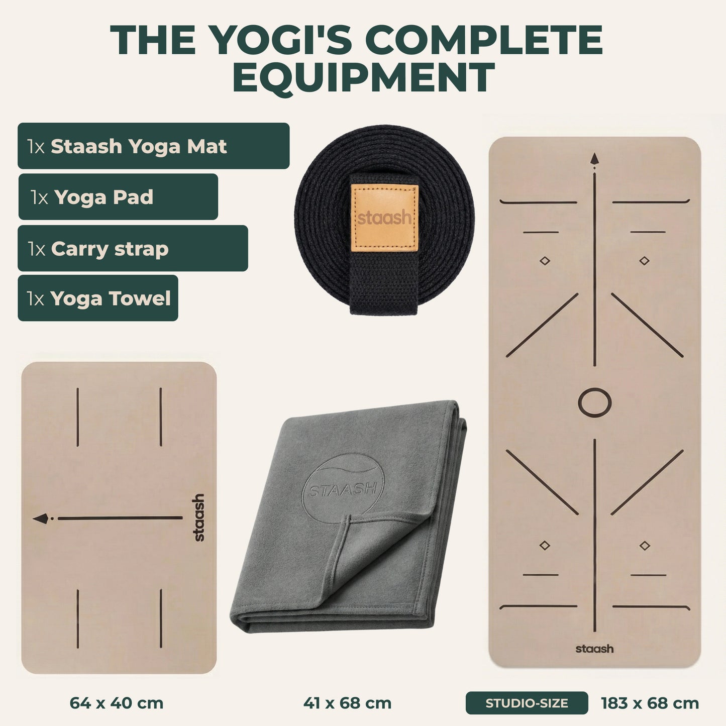 Non-slip PU & natural rubber – lightweight, ultimate grip