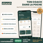 Ton coach dans la poche – appli d'entraînement STAASH offerte, 21+ exercices, XP et niveaux #locale-fr