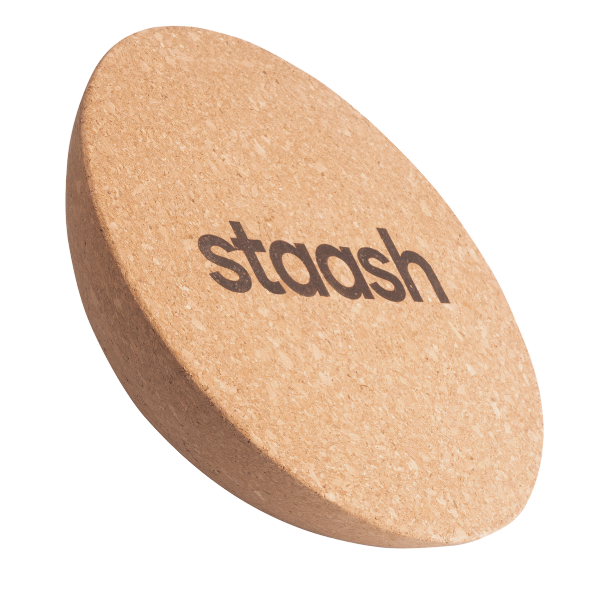 STAASH cork balance disc 30 cm – non-slip natural cork stability trainer