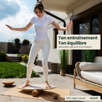 Ton entraînement, ton équilibre – sensation de surf à la maison, en liège 100 % naturel #locale-fr