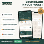 Your coach in your pocket – free STAASH training app with 21+ workouts, XP and levels #locale-en