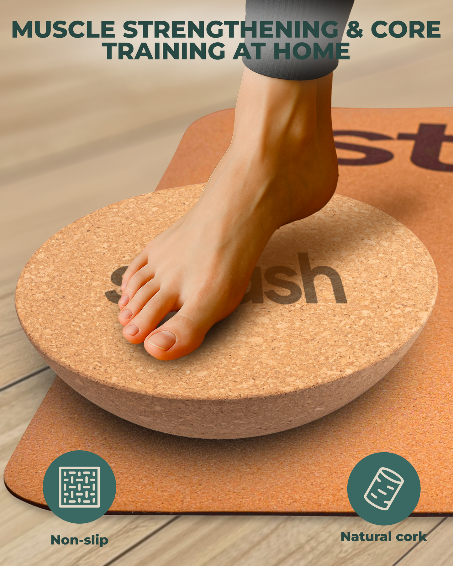 Cork Balance Disc Kit