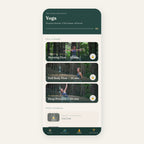 STAASH training app: yoga program, 3 full classes and 10 pose tutorials