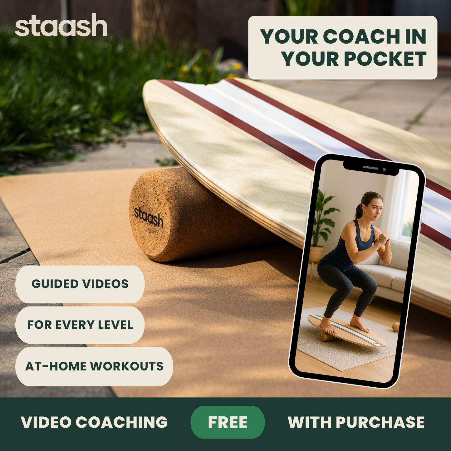 Your coach in your pocket – free training app